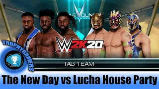 WWE 2K20 Tag Team Match - The New Day vs Lucha House Party