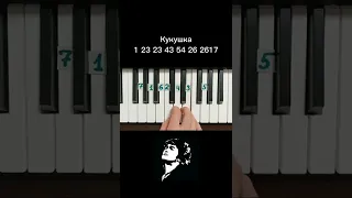 Кукушка Виктор Цой на пианино 🎹 Обучение