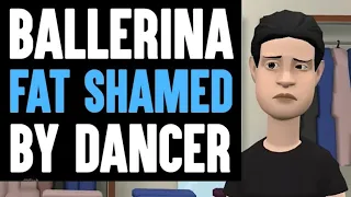 Ballerina FAT SHAMED By Dancer ft. Jordan Matter and Lizzy Howell | Dhar Mann Animated