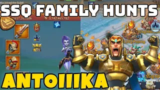 THE SSQ FAMILY HUNTS ANTOIIIKA! TITAN SOLOTRAP VS A  MAXED ASTRALITE RALLY WHO WINS? - Lords Mobile