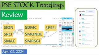 PSE Stock Trendings Review: April  02, 2024