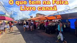 Feira livre do Canaã Ipatinga MG