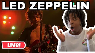 LIVE REACTION!! - Led Zeppelin - The Song Remains the Same/The Rain Song - Live in New York, NY