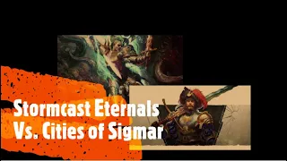 Age of Sigmar 3.0 Path to Glory Batrep | Cities of Sigmar vs. Stormcast Eternals