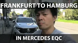 Mercedes EQC from Frankfurt to Oslo part 1