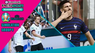 France vs Germany Euro 2020 PES 2021 Simulation