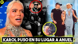 Anuel Aparece en los Billboard: Así fue Como Karol se Besó con Feid y Puso en su Lugar a Anuel aa.