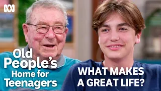 How to live the best life possible | Old People's Home For Teenagers | ABC TV + iview