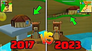 Super Bear Adventure gameplay walkthrough 2017 VS 2023