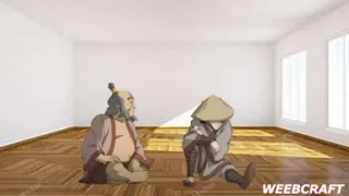 Iroh sings its a long Way to Ba Sing Se but he forgot the text