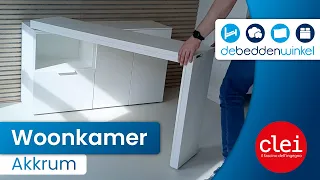 Ruimtebesparende tafel/bureau Clei Giro door De Beddenwinkel!