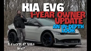 KIA EV6 1-YEAR OWNERSHIP UPDATE: Is the honeymoon over? An In-depth look with tips & tricks + more