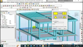 formation robot structural analysis , option du maillage et résolution de d'instabilité type 3