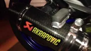 2013 Yamaha XJ6 Diversion with Akrapovič exhaust sound