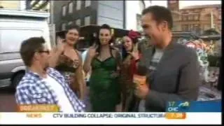 TiTch Marvel and the Paparazzi Dolls TV1 Breakfast with Tamati Coffey