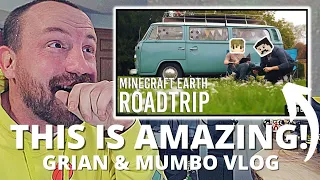 WATCHING Mumbo & Grian's Minecraft EARTH Roadtrip For The FIRST TIME! (VLOG PART 1)