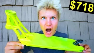 MY NEW $718 NEON YELLOW LAMBORGINI DECK!