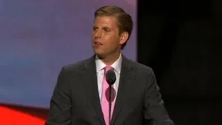 Eric Trump: It's time for a common sense president
