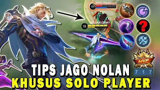 CARA MAIN NOLAN TERBARU❗BUILD EMBLEM DAN ITEM NOLAN TERSAKIT❗GAMEPLAY NOLAN-MOBILE LEGENDS #mlbb