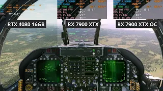 DCS World - RTX 4080 vs RX 7900 XTX | Marianas Benchmark