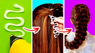 HAAR-HACKS || DIY Haar-Tools, schnelle Frisuren und Haarmasken