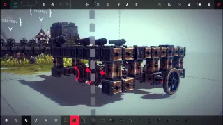 Besiege.Тупые бараны.