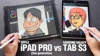 iPad Pro vs Samsung Tab S3 (Artist Comparison)