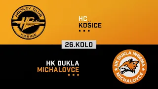 26.kolo HC Košice - Dukla Michalovce HIGHLIGHTS