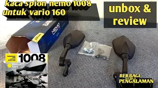 review kaca sepion nemo 1008 untuk vario 160