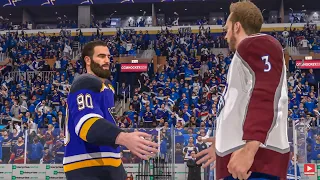 Colorado Avalanche vs St. Louis Blues Game 6 2nd Round Stanley Cup Playoffs Highlights NHL 22 PS5