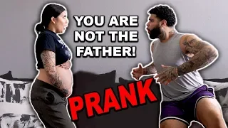 "YOU ARE NOT THE FATHER" PRANK ON BOYFRIEND *BACKFIRES*