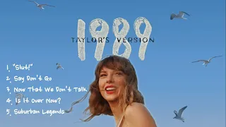 Taylor Swift's - 1989  "From The Vault" Songs (Taylor's Version)