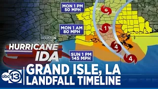 Hurricane Ida continues to strengthen ahead of landfall