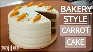 The BEST Carrot Cake Recipe With Cream Cheese Frosting - Bakery Style Carrot Cake