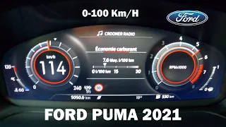 0-100 km/h Ford PUMA ST line 155ch 2021