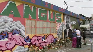 Friends of 'Euphoria' actor Angus Cloud honor him with Oakland mural after his death