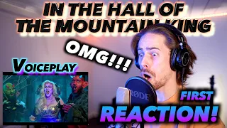 Voiceplay - In The Hall Of The Mountain King (acapella) Ft. Elizabeth Garozzo FIRST REACTION! (OMG!)