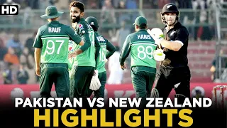 Highlights | Pakistan vs New Zealand | 1st ODI 2023 | PCB | MZ2A