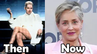 Basic Instinct (1992) ★ Then and Now 2023 // Sharon Stone [How They Changed]