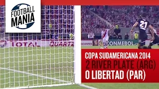 River Plate (ARG) 2-0 Libertad (PAR) - Copa Sudamericana 2014 - Round-of-16