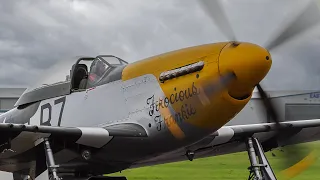 P-51 Mustang "Ferocious Frankie" & Bristol Blenheim @ Shoreham Airport