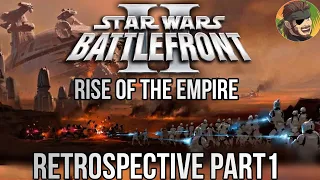 Rise of the Empire Retrospective | "Attack of the Clones"  Star Wars Battlefront II (2005)