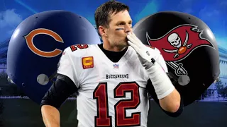 Tom Brady Buccaneers vs Chicago Bears Week 7