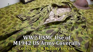 World War 2: USMC use of US Army M1942 Coveralls | Collector's & History Corner