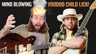 This SRV "Voodoo Child" Lick BLEW MY MIND, Let's Learn it!