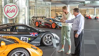 McLaren CEO Zak Brown gives me a tour of the famous MTC Boulevard! | Kidd in a Sweet Shop | 4K