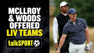 REVELATIONS 💰👀 Saudi's plan to hand Rory McIlroy and Tiger Woods LIV golf teams