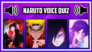 Naruto Voice Quiz - Guess Naruto Charecters from their voice - SP Sensei 🔥