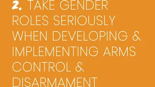 Gender Perspectives in Arms Control: Nomsa Ndongwe