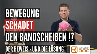 Bewegung schadet den Bandscheiben!? Der Beweis und die Lösung. Kein Clickbait.